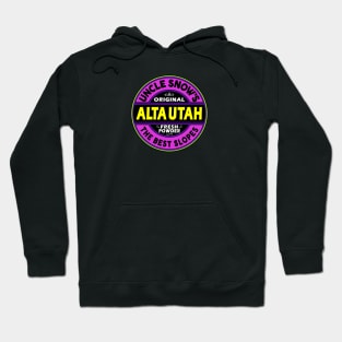 Skiing Alta Utah Ski Hoodie